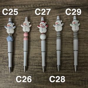 Beaded Christmas Pens